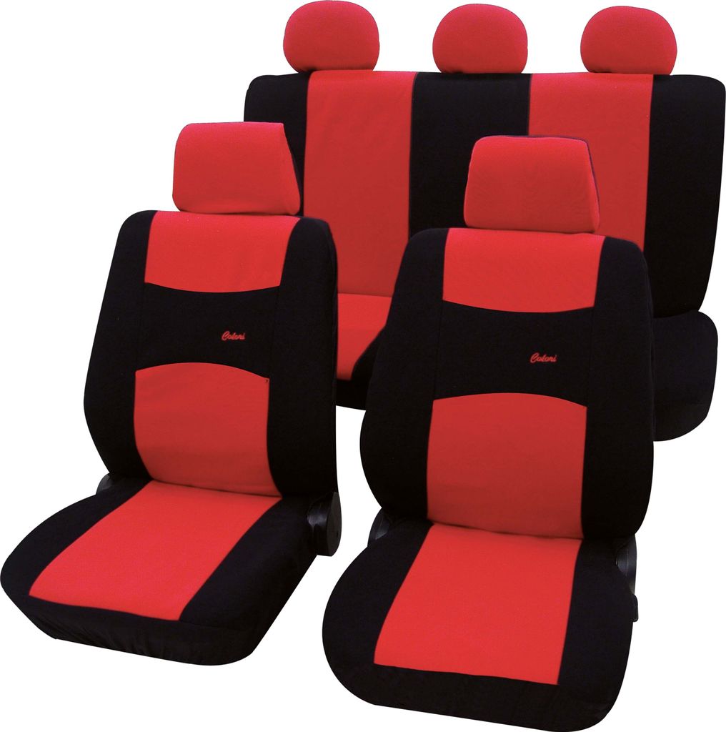 Auto Sitzbezüge Universal Komplett Set 11-teilig - Colori Produktbild 
