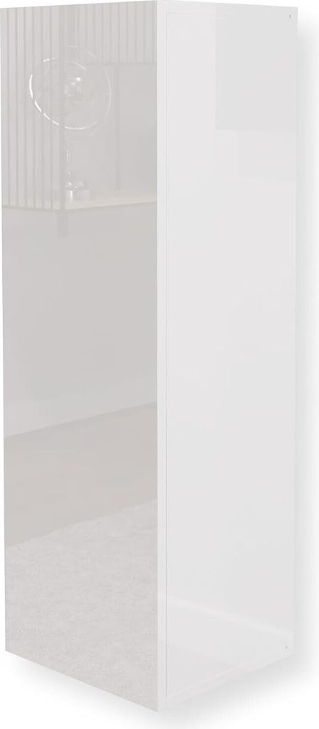 Hängeschrank Weiß Hochglanz 35x105x32 (B x H x T) Produktbild 