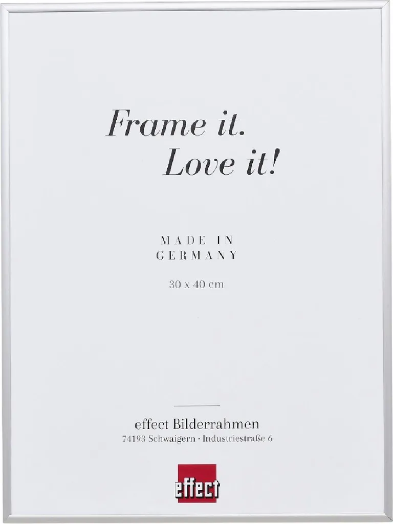 Cornice Argento 40x60 Alluminio Quadro | Poster e Foto | Offerta