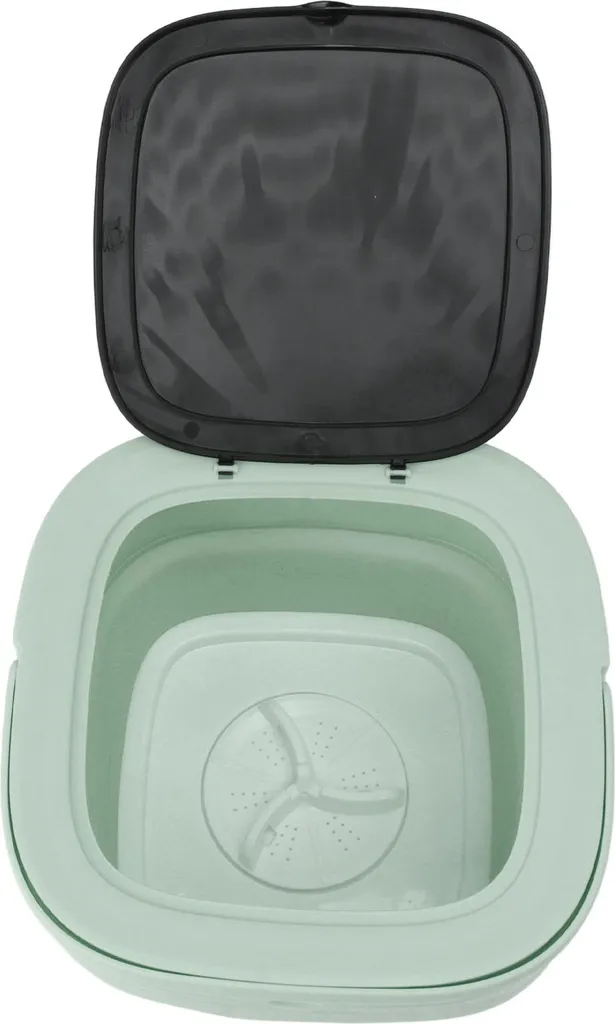 Petit lave-linge pliable : finissez-en avec le lavage à la main 6L