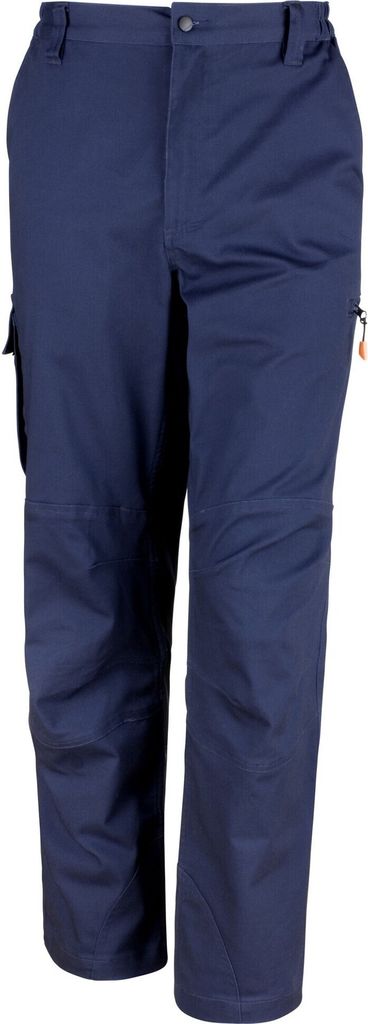 WORK-GUARD by Result - "Sabre" Arbeitshosen für Herren/Damen Unisex PC6660 (XS Lang) (Marineblau)