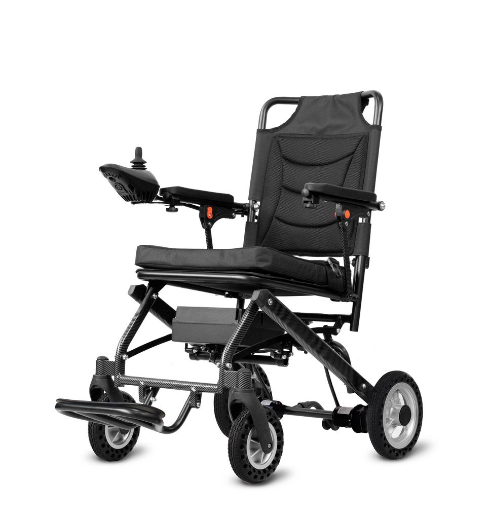 Fauteuil roulant électrique pliable SLS801 en aluminium | Image du produit 