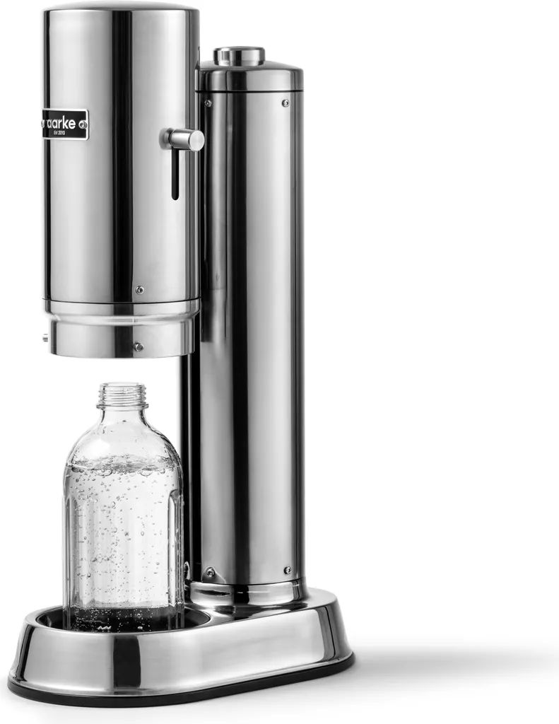 Aarke Carbonator Pro Steel : Machine à eau pétillante haut de gamme