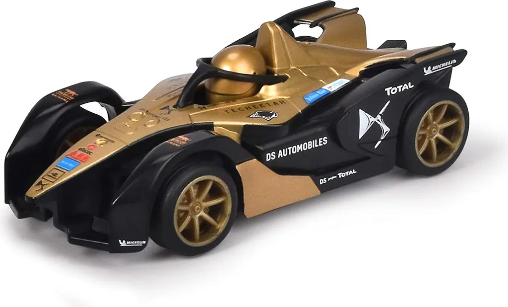 Mini Voiture RC 6 km/h Formula E avec Câble de Charge Intégré