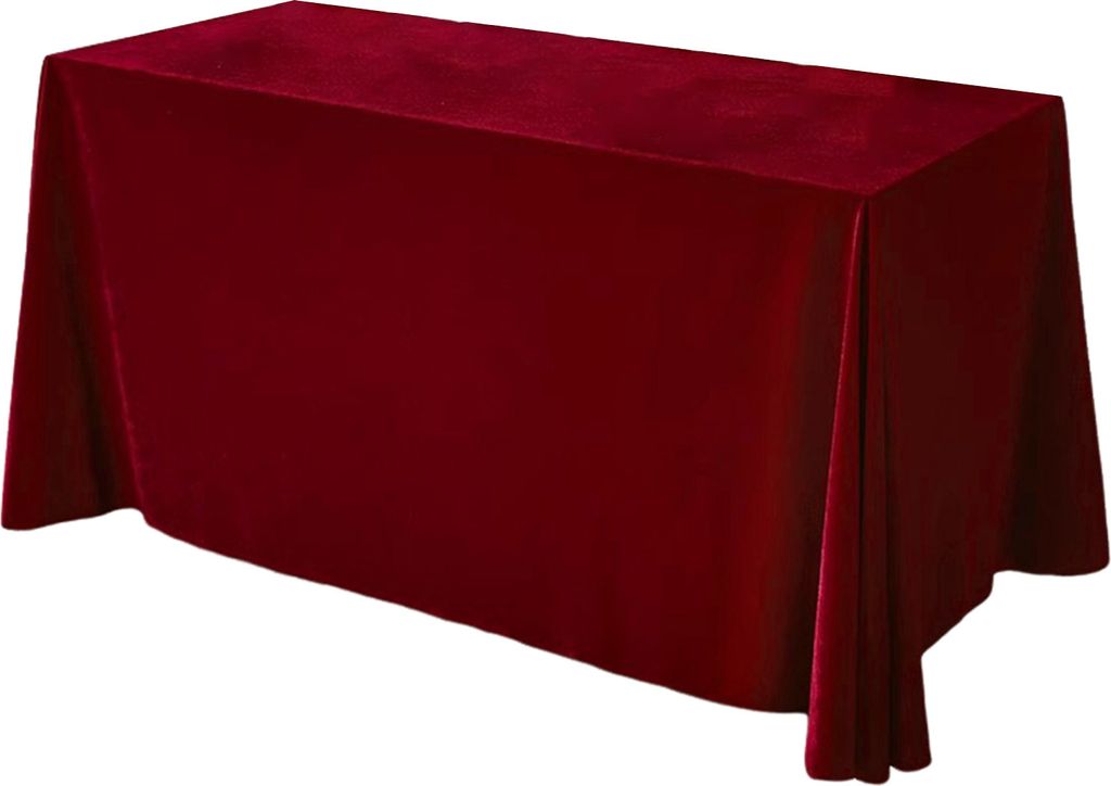 Tischdecke, längliche Form, reine Farbe, pflegeleicht, Samt, Tischschutz, Bankette, Party-Dekoration, Tischdecke, Diner, Hotel, Restaurant, Pickni...