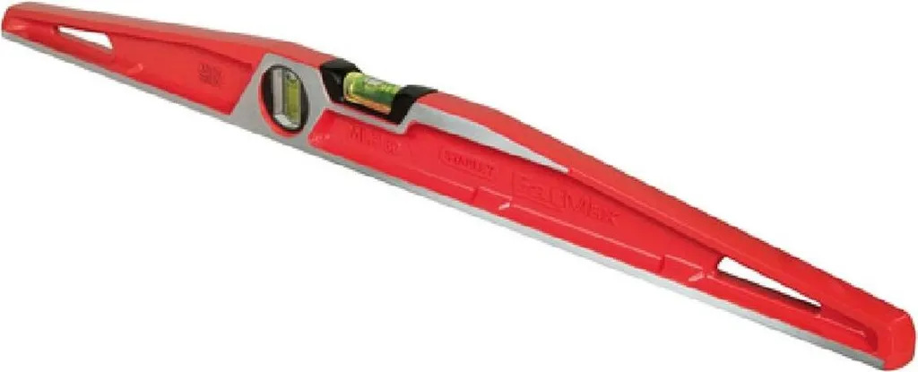 Niveau à Bulle Stanley 42421 avec Base Magnétique et 3 Fioles de Mesure