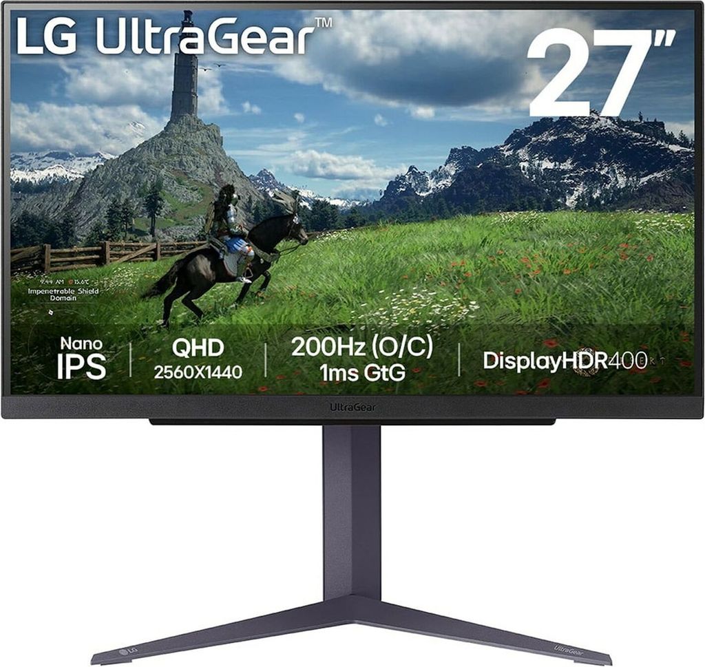 LG 27GS85Q-B monitor per computer 68,6 cm (27") 2560 x 1440 Immagine del prodotto 