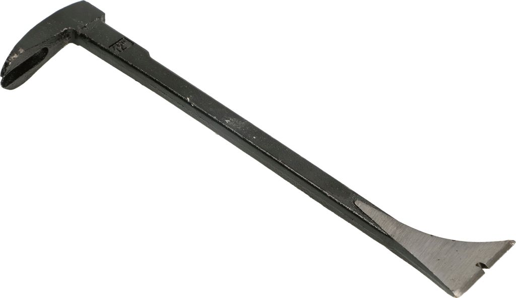 KOTARBAU Geschmiedetes Brecheisen Nageleisen Nagelschlitze 300 mm zum Herausziehen von Nägeln