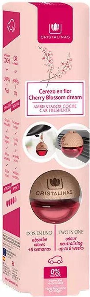 Cristalinas Osvěžovač vzduchu do auta 0% #cherry 6 ml Obrázek produktu 1