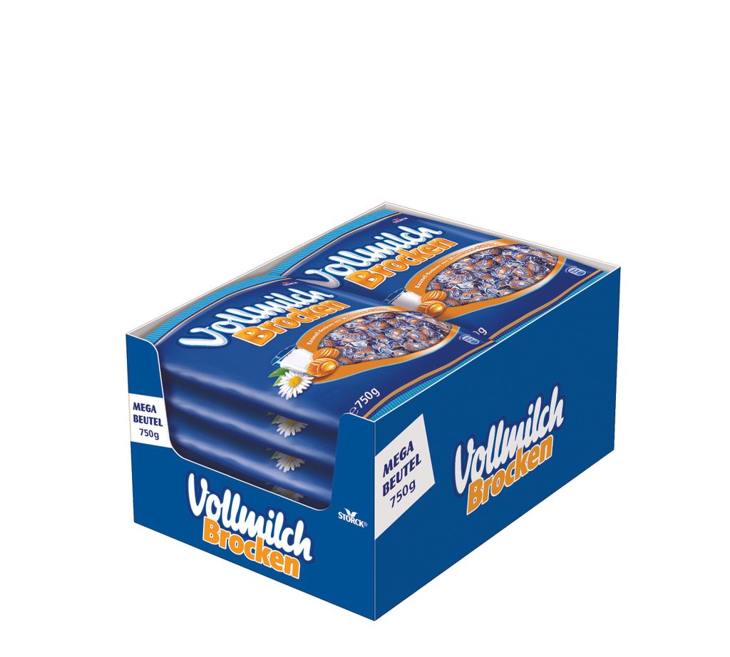 storck Vollmilch Brocken, 750g Produktbild 