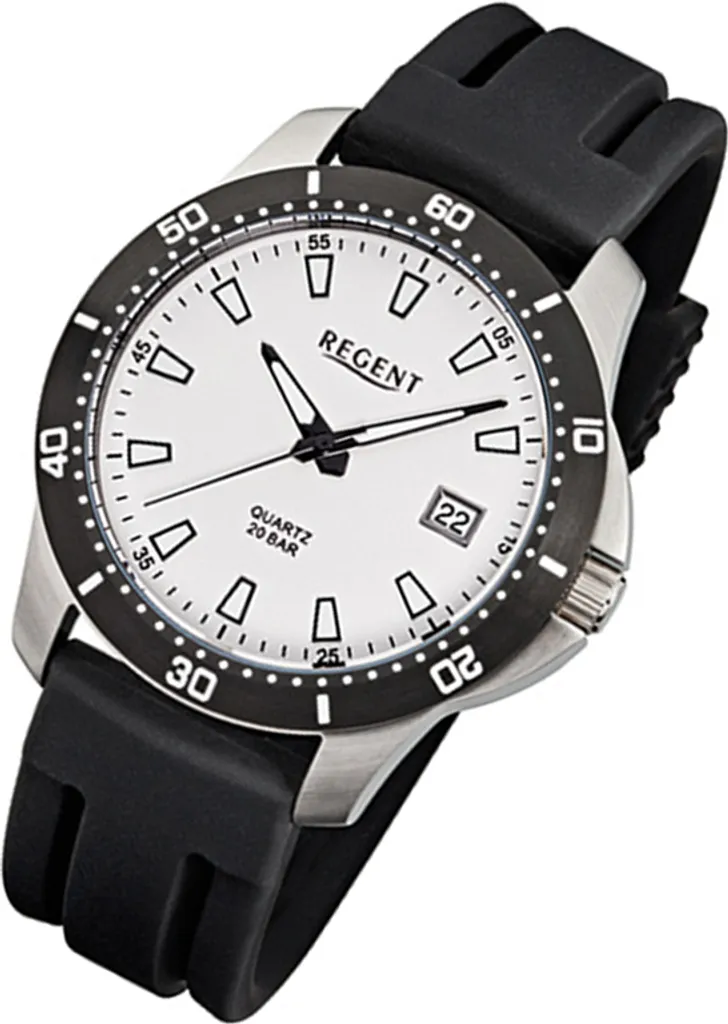 Regent F-912 montre Homme avec cadran lisible et bracelet confortable - 2