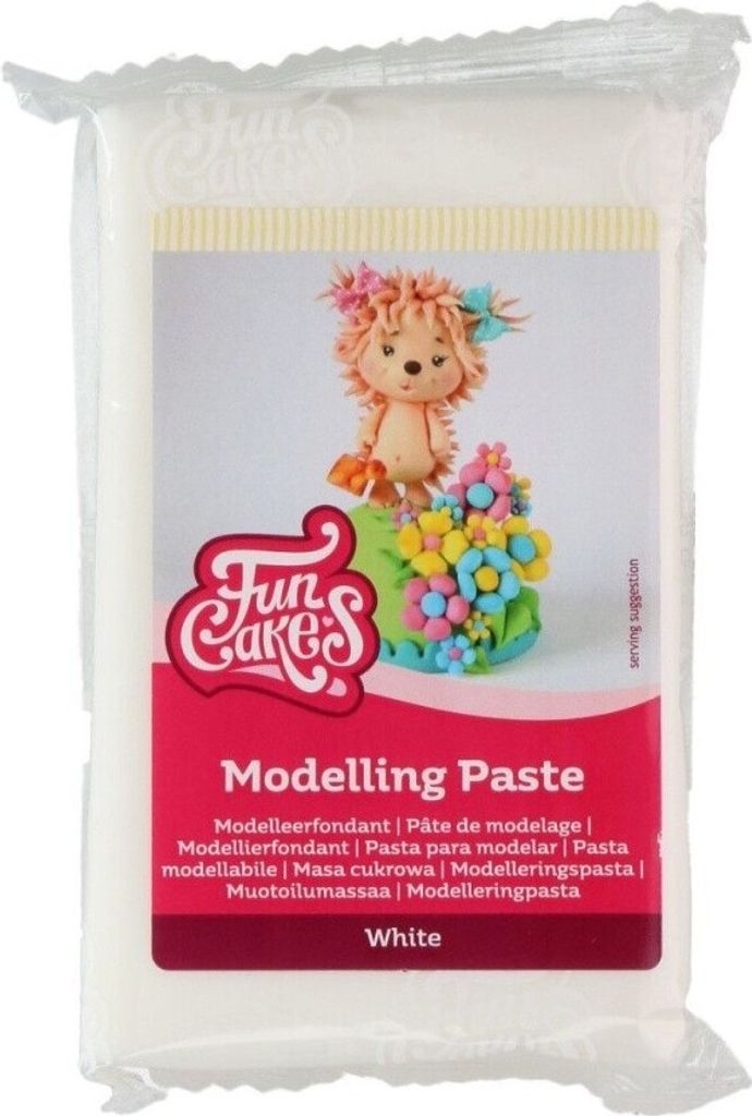 FunCakes Modellier Fondant Weiß 250g Produktbild 3