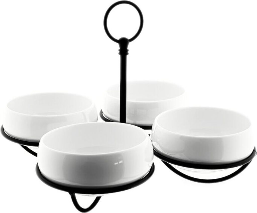 Snackschalen-Set Belicia 4 Schalen mit Ständer Produktbild 