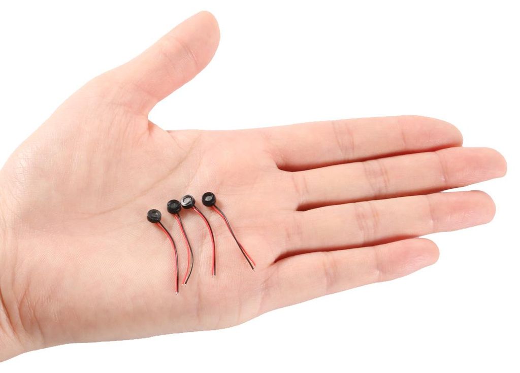 4Stk 2.6mm Draht Elektret Kondensatormikrofon Patrone Tonabnehmer 4mm x 2mm DE de