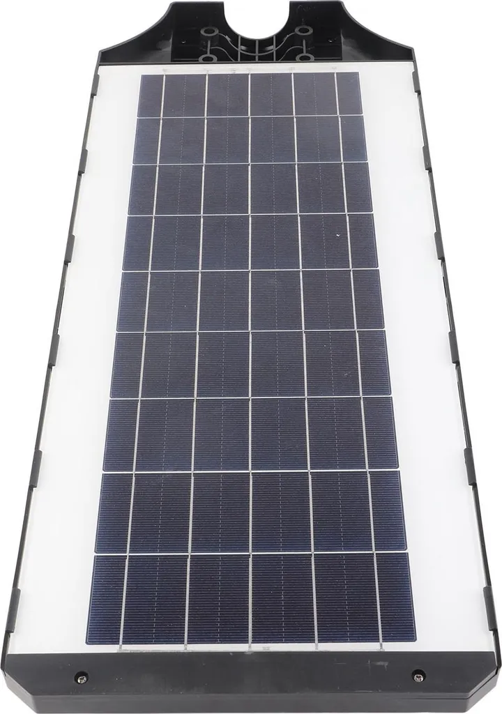 Lampadaire solaire 200W IP65 avec 12 têtes LED et capteur radar PRO