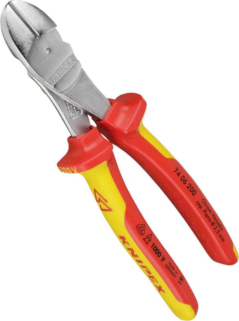 Knipex High Leverage Diagonal Cutter - Coupe-câble - 20 cm Image du produit 