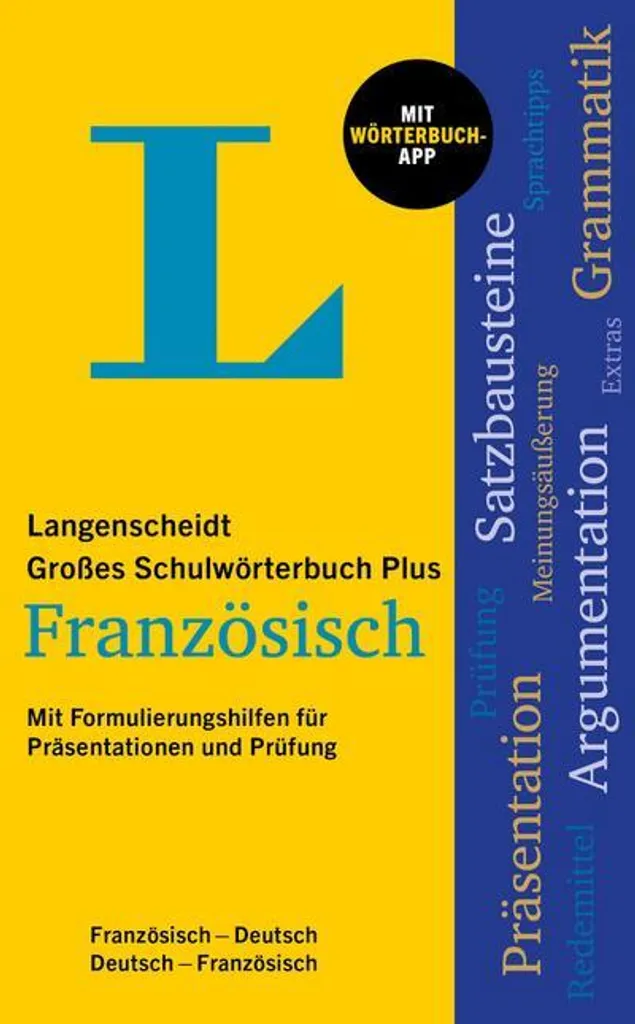 Dictionnaire Français Langenscheidt Plus : Ne bloquez plus sur les Mots