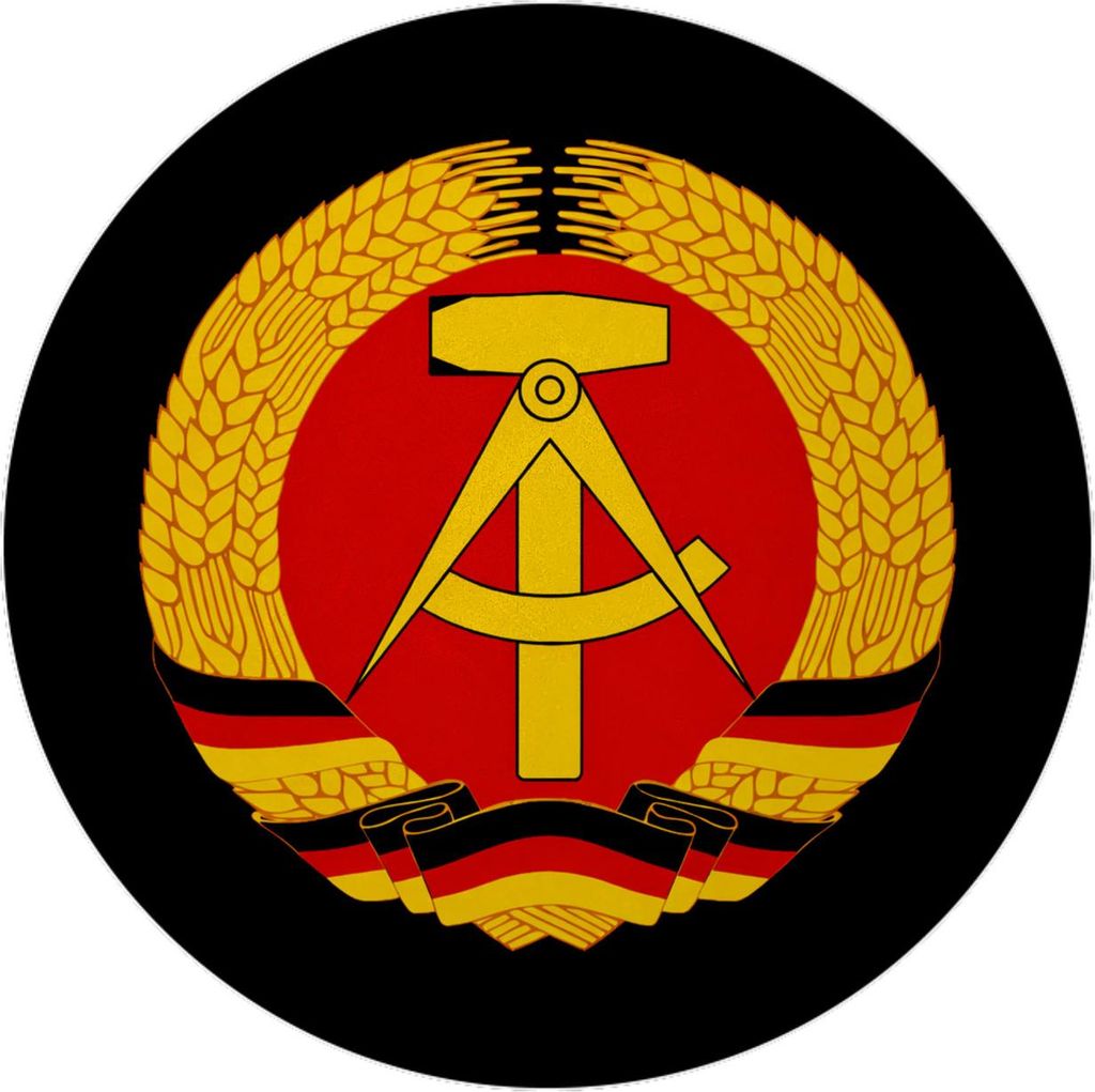 DDR Staatswappen Magnet für Ostalgie-Fans Produktbild 