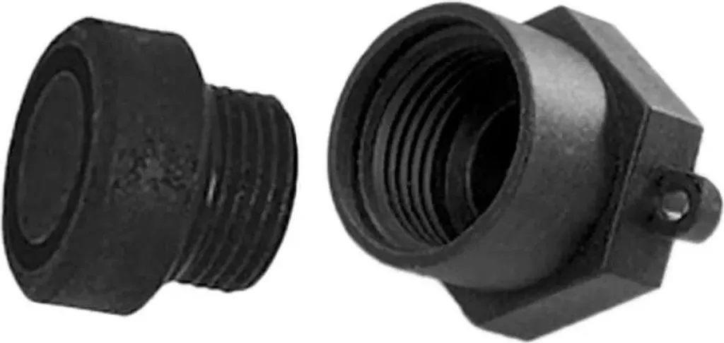 Tecnomar Din M25 coperchio/valvola di controllo Nero Nero Taglia unica