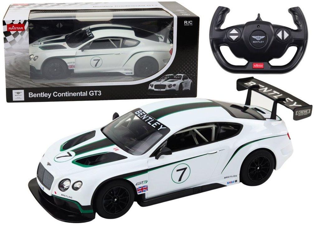 Bentley Continental GT3 RC 1:14 bianco Immagine del prodotto 