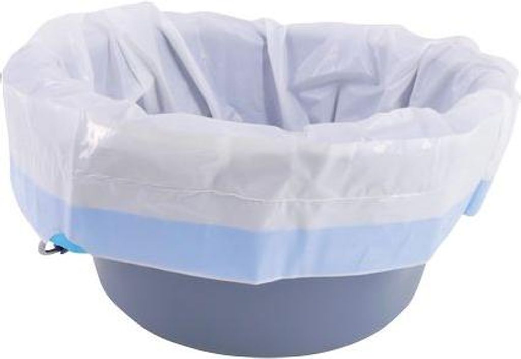 Absorbierende Hygienebeutel für Comoda und Steckbecken - Produktbild 