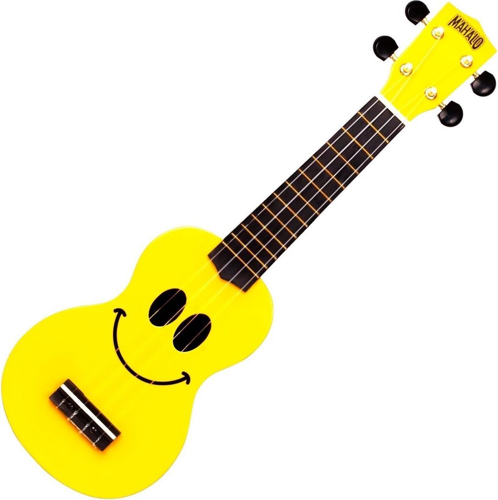Mahalo U-SMILE Yellow Ukulele sopranowe Zdjęcie produktu 