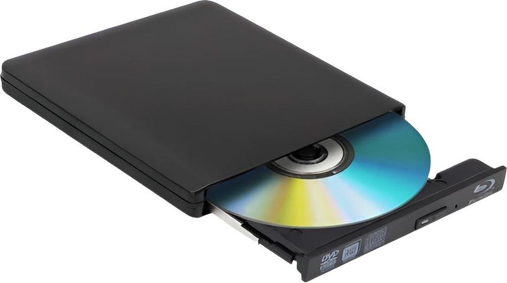 Externes Blu-ray-DVD-Laufwerk 4K 3D USB 3.0 BD/CD/DVD für Produktbild 