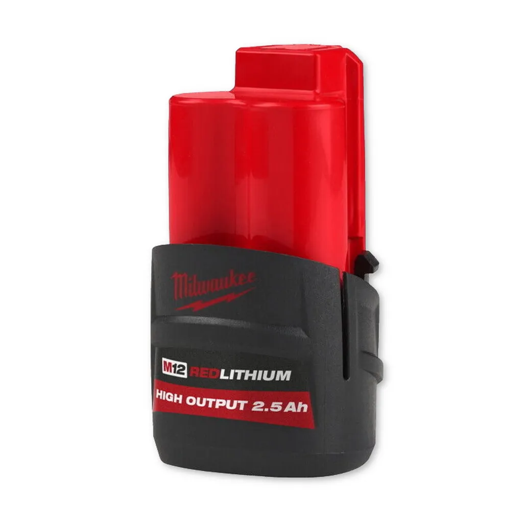 Batteria Milwaukee M12 HB2.5 High Output | Garanzia Italia