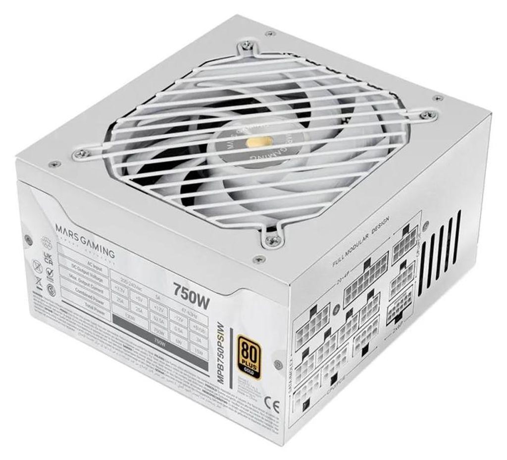 Mars Gaming MPB750PSI Alimentatore 750W ATX 3.1 PCIe 5.1 80 Immagine del prodotto 