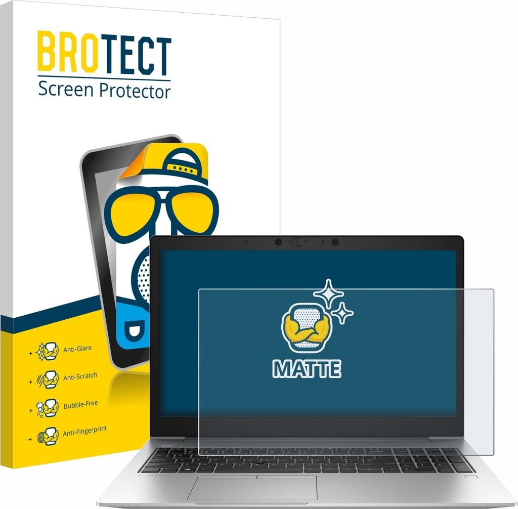 BROTECT Schutzfolie für HP EliteBook 850 G6 Displayschutz Displayschutzfolie Folie Matt Entspiegelungsfolie