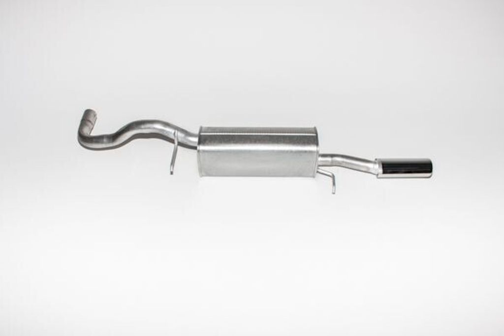 VEGAZ AS-155 Endschalldämpfer für AUDI A4 Limousine (8D2, B5) Auspuff