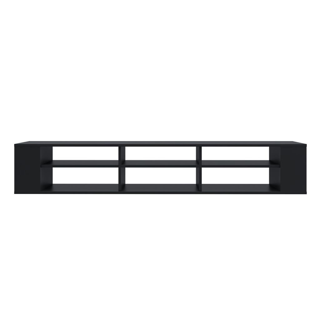 Selsey WERI - TV-Board / TV - Hängeboard Schwarz mit 6 Produktbild 