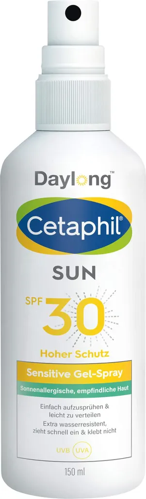 Cetaphil Sun Daylong SPF 30 Sensitive Gel Spray 150ml | Solare Pelli Grasse