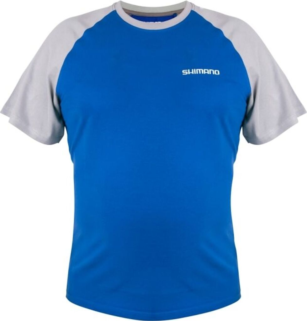 SHIMANO T-Shirt, XL, blau-grau, SHSSSBUXL Produktbild 
