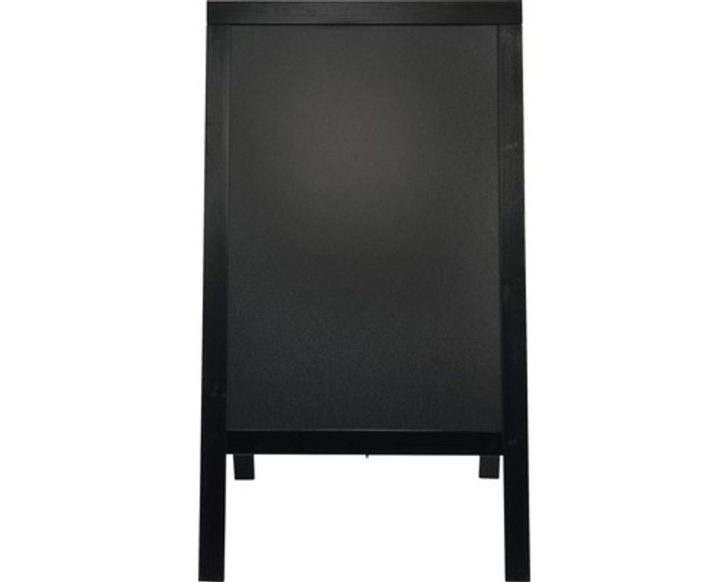 Gehwegtafel woody schwarz 125x69x56,5 cm Produktbild 