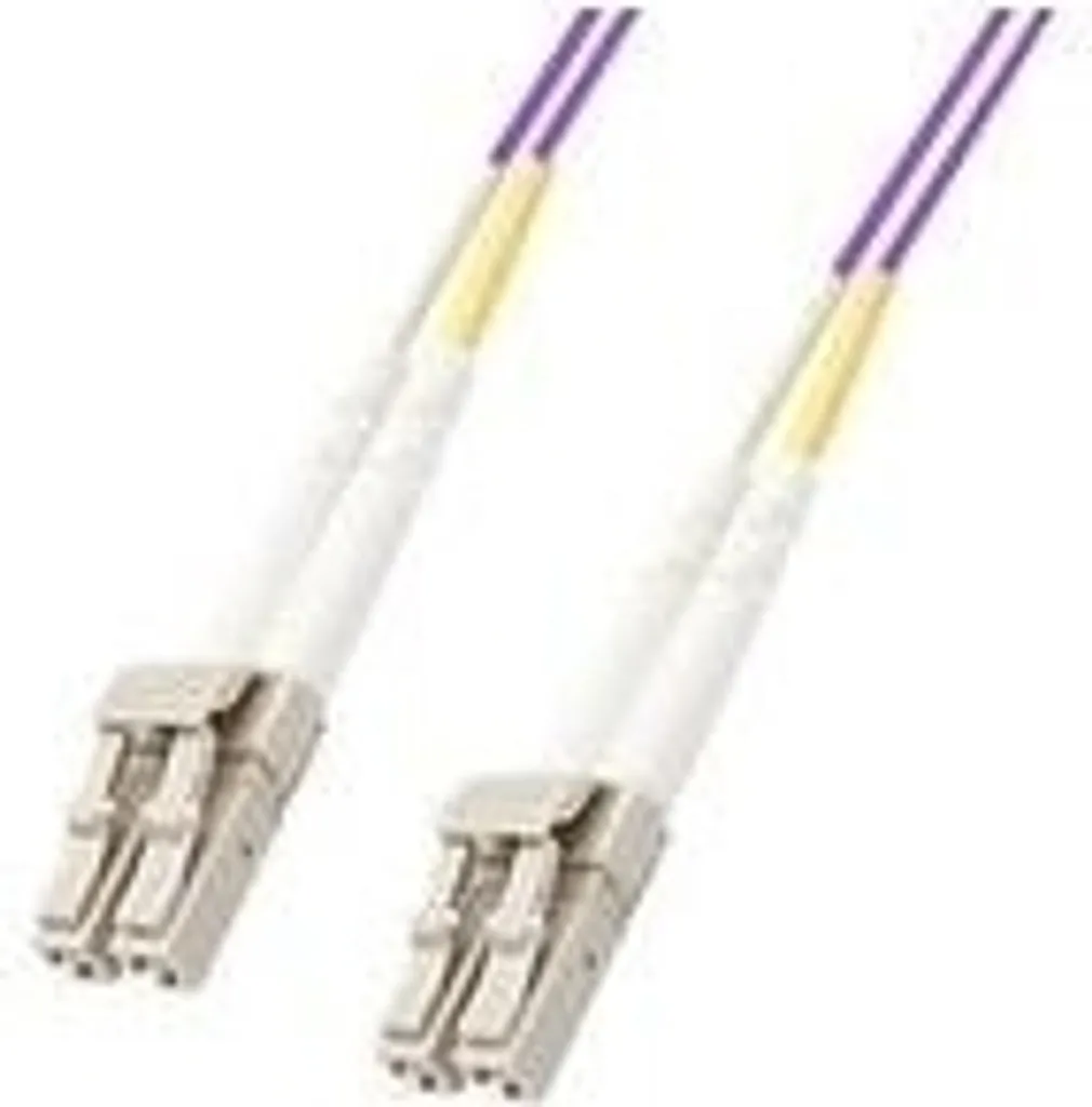 Cavo Fibra Ottica 10m LC-LC OM4 MicroConnect | Facile da Installare