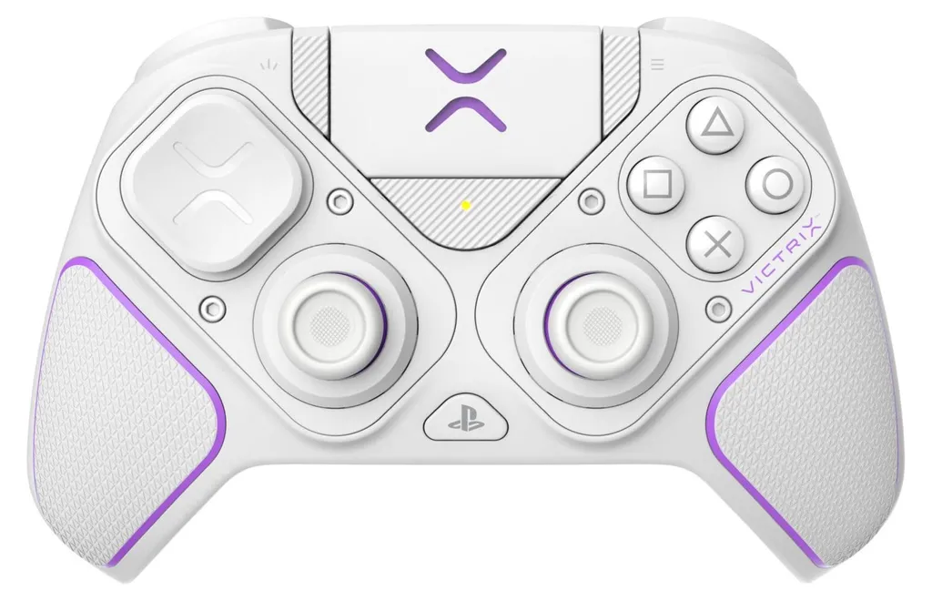 Manette sans fil Victrix Pro BFG blanche pour PS5 PDP 052-002-WH