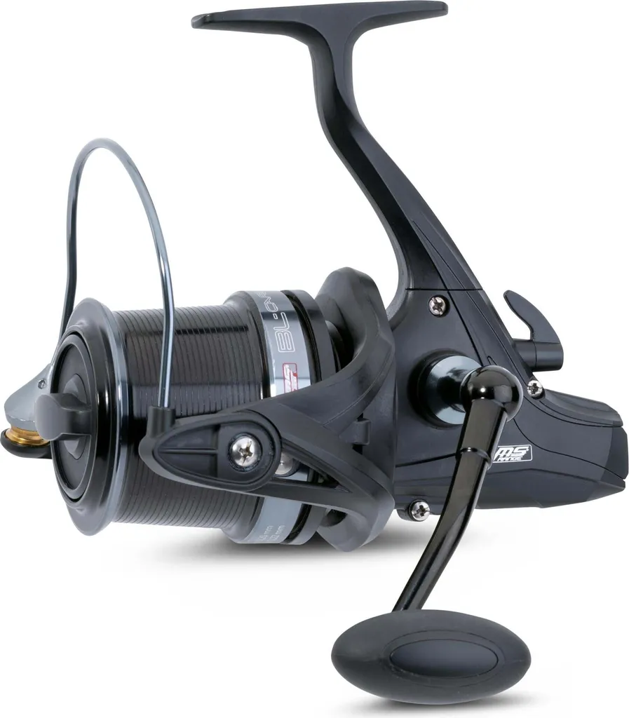 Moulinet feeder longue distance de taille 4500 en carbone noir