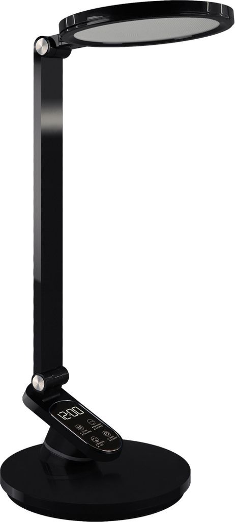 Schreibtischlampe LED Dimmer mit Touch Funktion Aluminium 45 cm Schwarz Farbwechsel 3900 K 770 lm Modern
