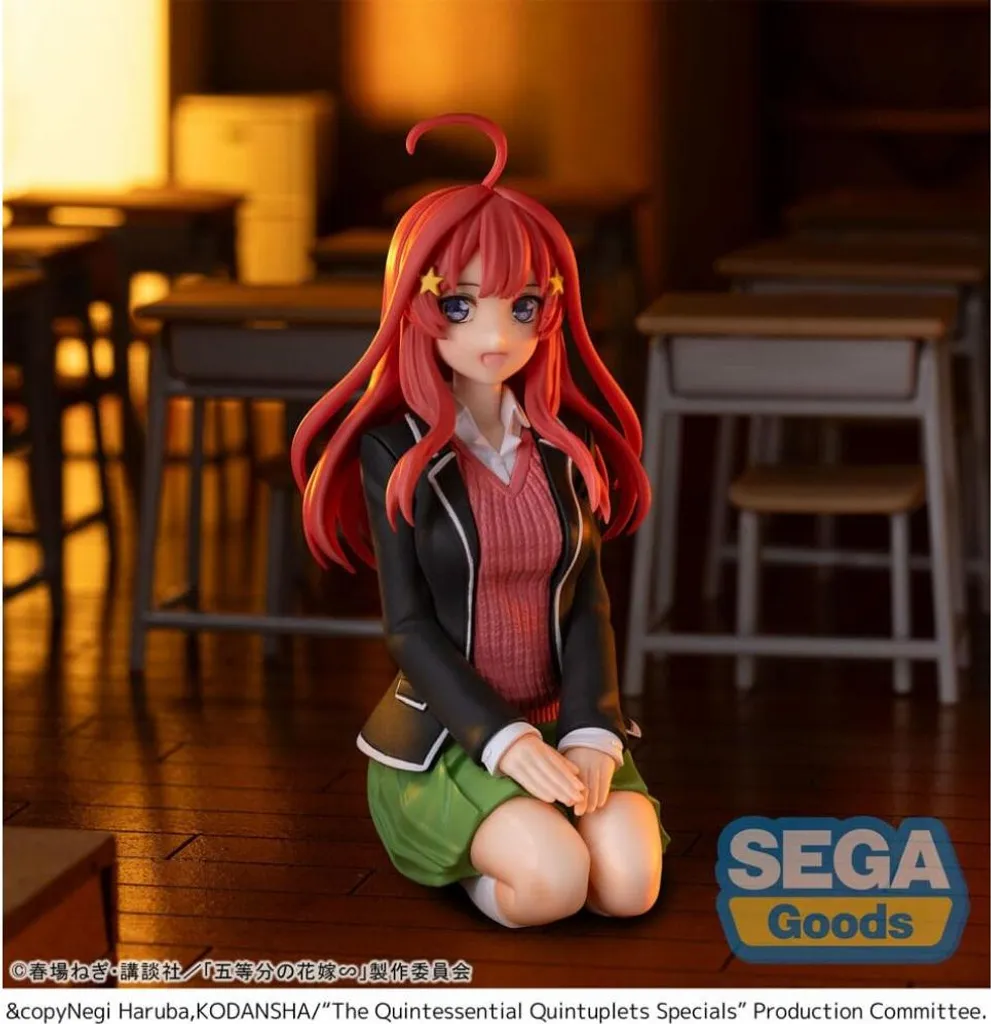Figurine Itsuki Nakano PM Perching The Quintessential Quintuplets 10cm