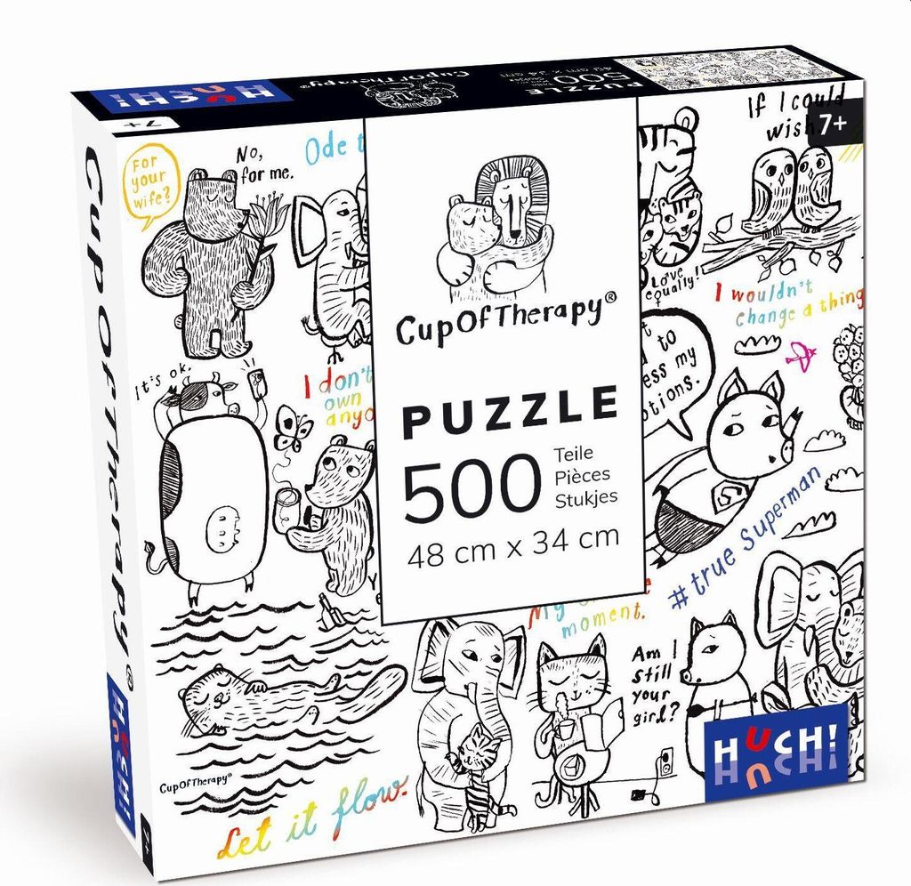 882295 - Cup Of Therapie - Puzzlespiel, 500 Teile (DE-Ausgabe)