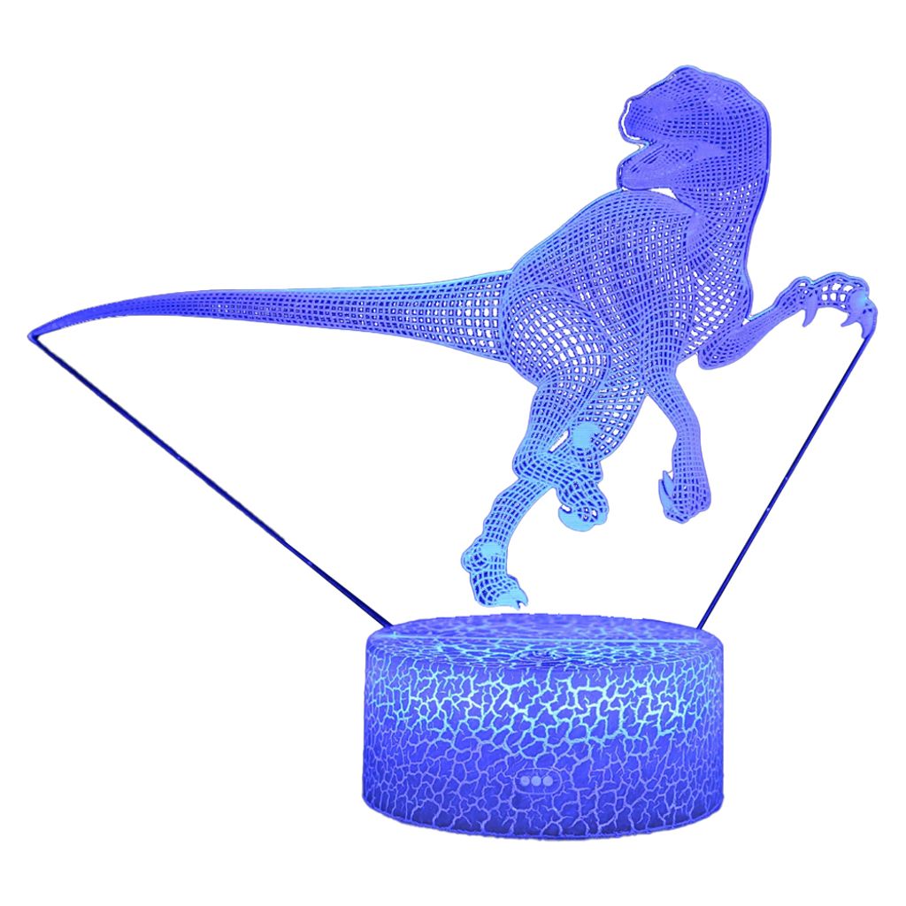 Dinosaurier Nachtlicht Geschenke,Nachtlampe Spielzeug mit 16 Farbwechsel und Fernbedienung, Geschenke für Jungen ab 4 5 6+ Jahre,(LC-748)