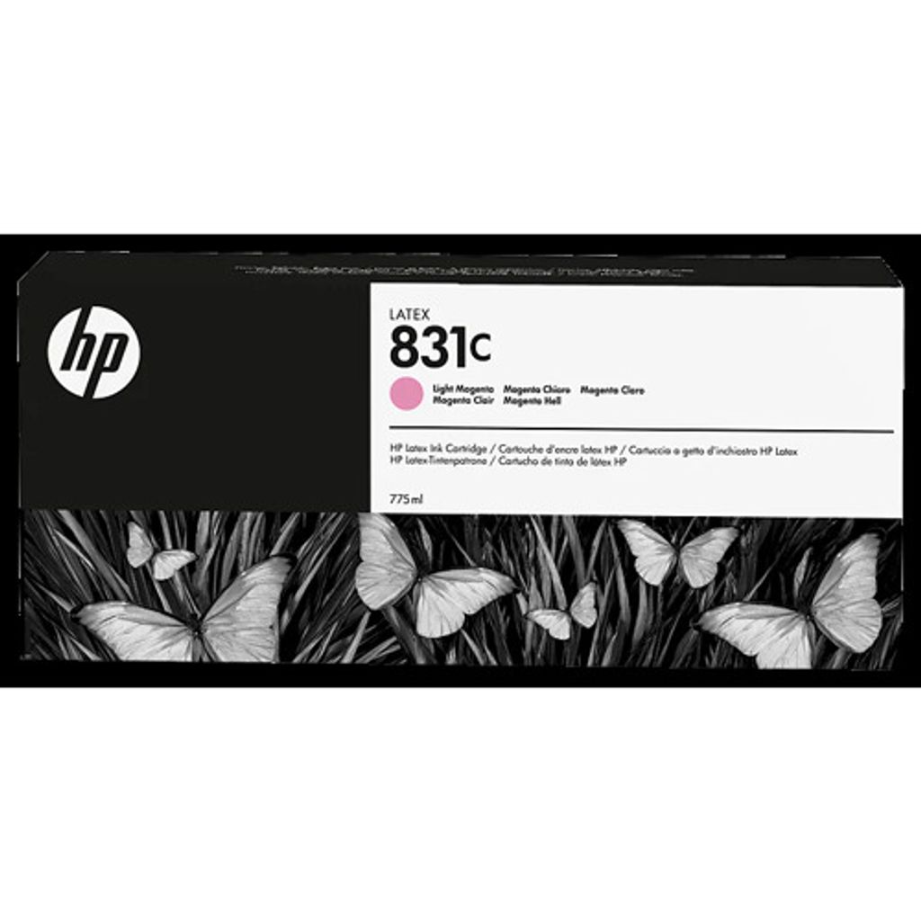 HP Svetlopurpurová atramentová kazeta 831C Latex, 775 ml, Obrázok produktu 
