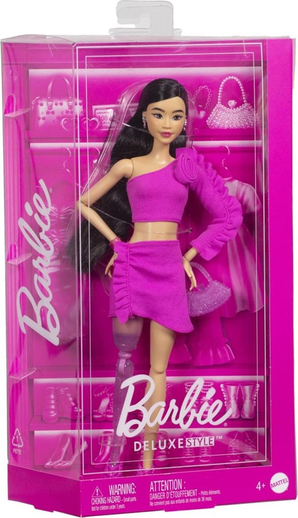 Barbie Fashionistas HYV26, Lalka modowa, Damski, 4 lat(a), Zdjęcie produktu 