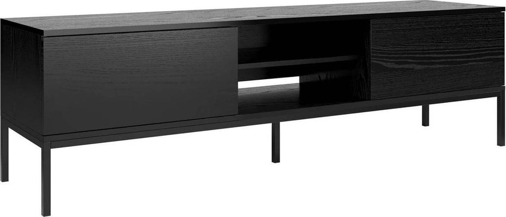 TV-Schrank Indura 2S 170 cm - schwarz