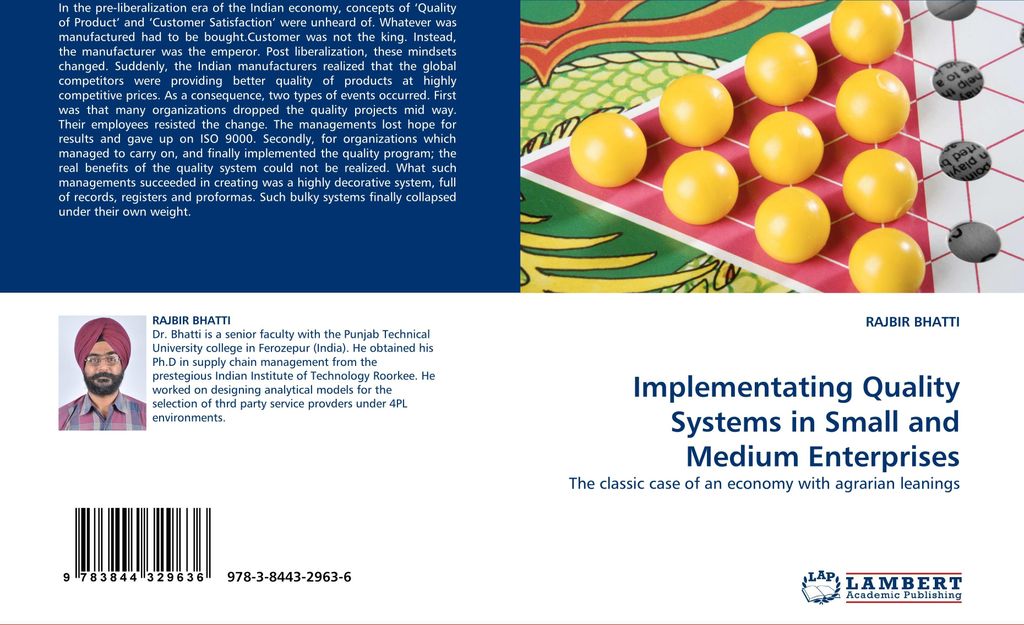 Implementating Quality Systems in Small and Medium Enterprises