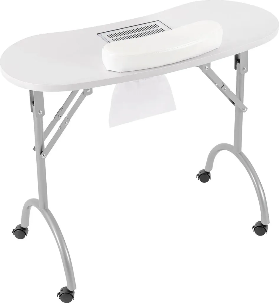 Poste de manucure pour domicile avec ventilateur et sac de voyage