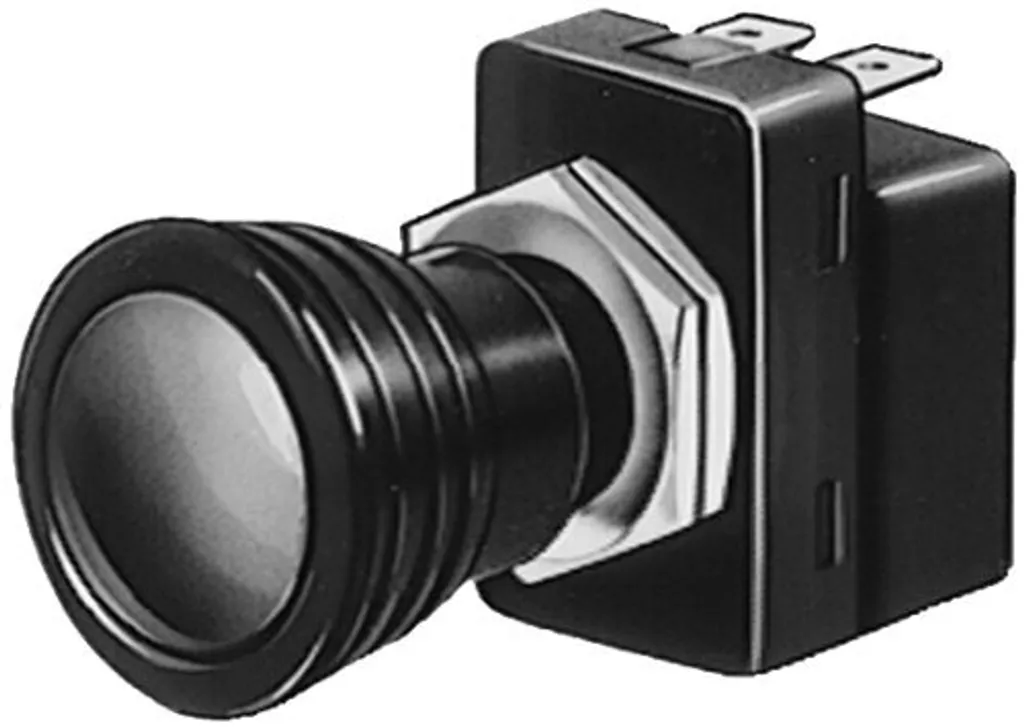 Interruttore a strappo HELLA on/off, indicatore luminoso 3 F verde, incl. 1x lente rossa e 1x arancione e 1x lampadina 12 V