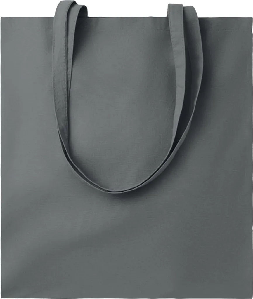 MidOcean MO1439 Borsa Spesa Cotone Grigio Pietra - 140g Shopper Robusta