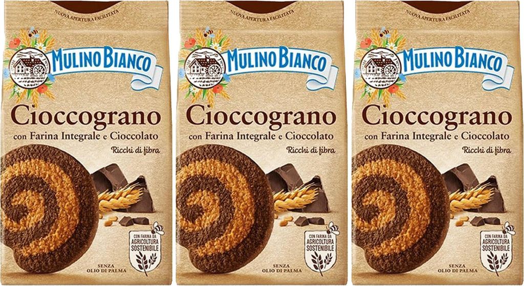 MULINO BIANCO Cioccograno Italienisches Mürbegebäck aus Produktbild 
